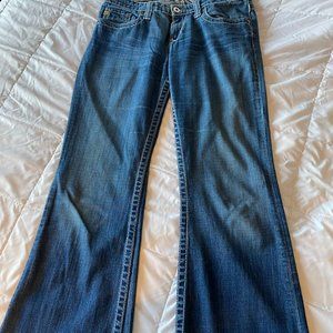 Big Star Remy Flare Low Rise Jeans - Size 30L